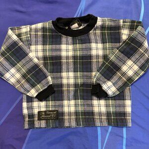 🔥6/$10🔥 The Vermont Flannel Company Long-Sleeved Shirt, X-Small Youth